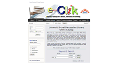 Desktop Screenshot of eclik.ubd.edu.bn